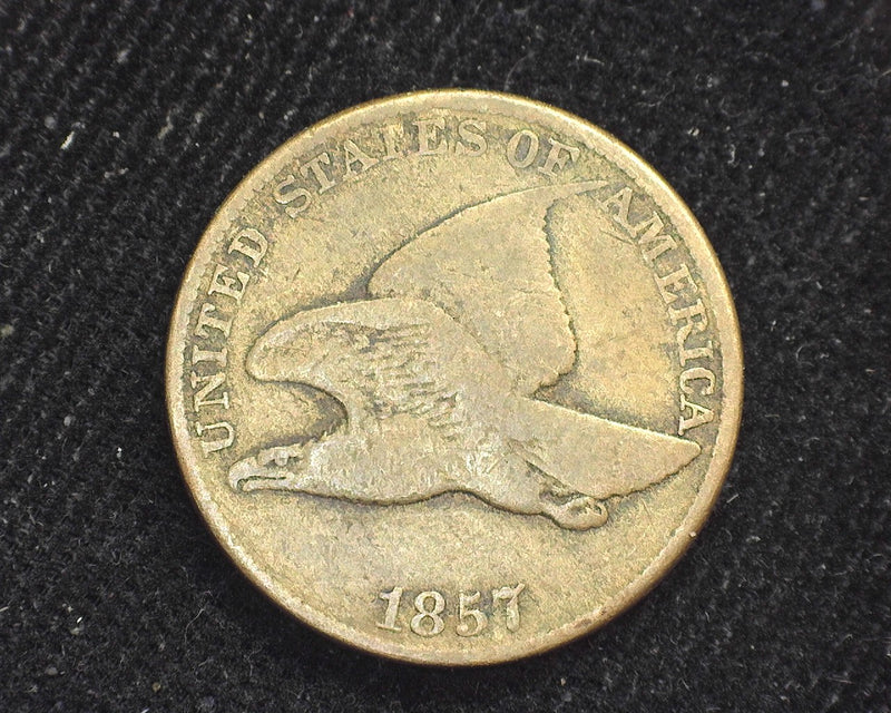 1857 Flying Eagle Penny/Cent VG - US Coin
