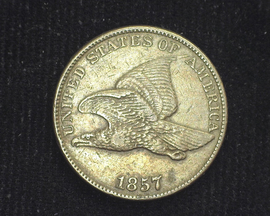 1857 Flying Eagle Penny/Cent VF/XF - US Coin