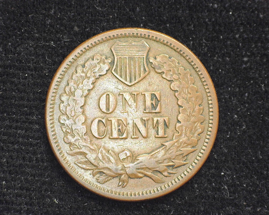 1868 Indian Head Penny/Cent VG- US Coin