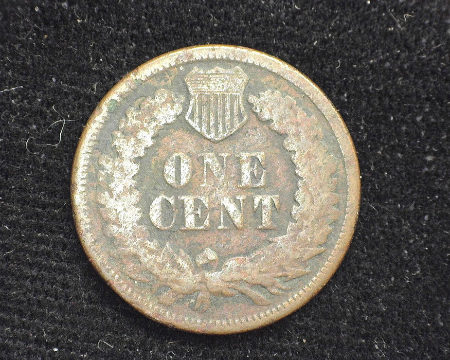 1868 Indian Head Penny/Cent Slight corrosion. G- US Coin