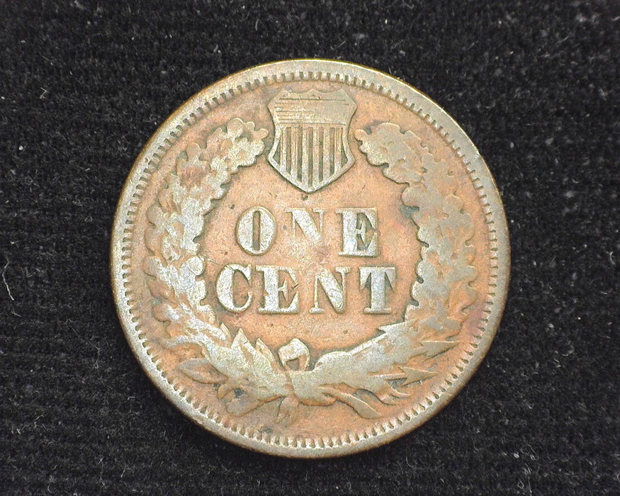 1868 Indian Head Penny/Cent Pitting. G - US Coin