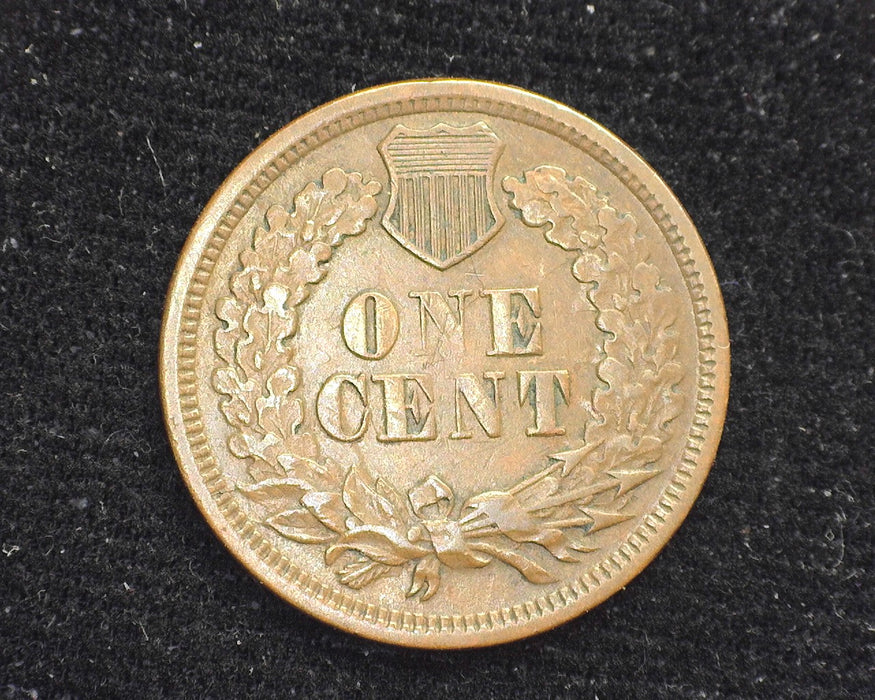 1869 Indian Head Penny/Cent F- US Coin