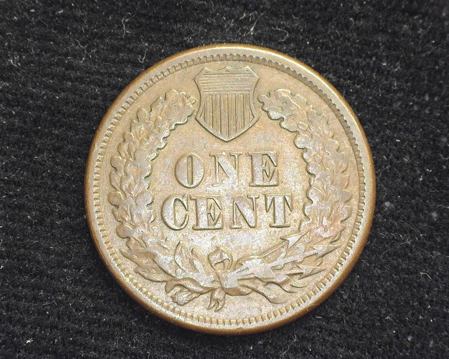 1877 Indian Head Penny/Cent Nice clean coin. F/vF- US Coin