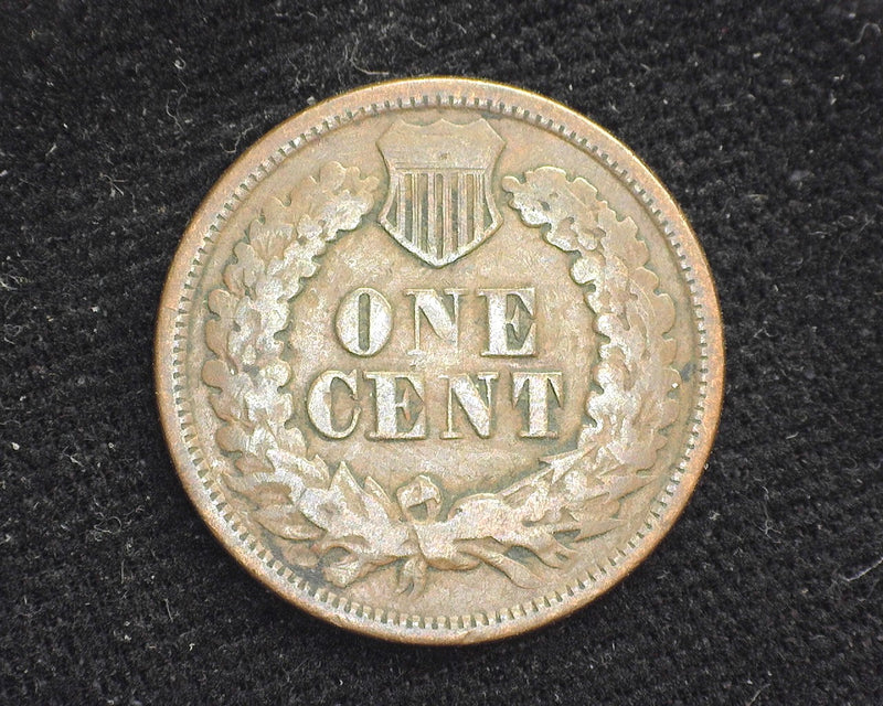1877 Indian Head Penny/Cent VG- US Coin