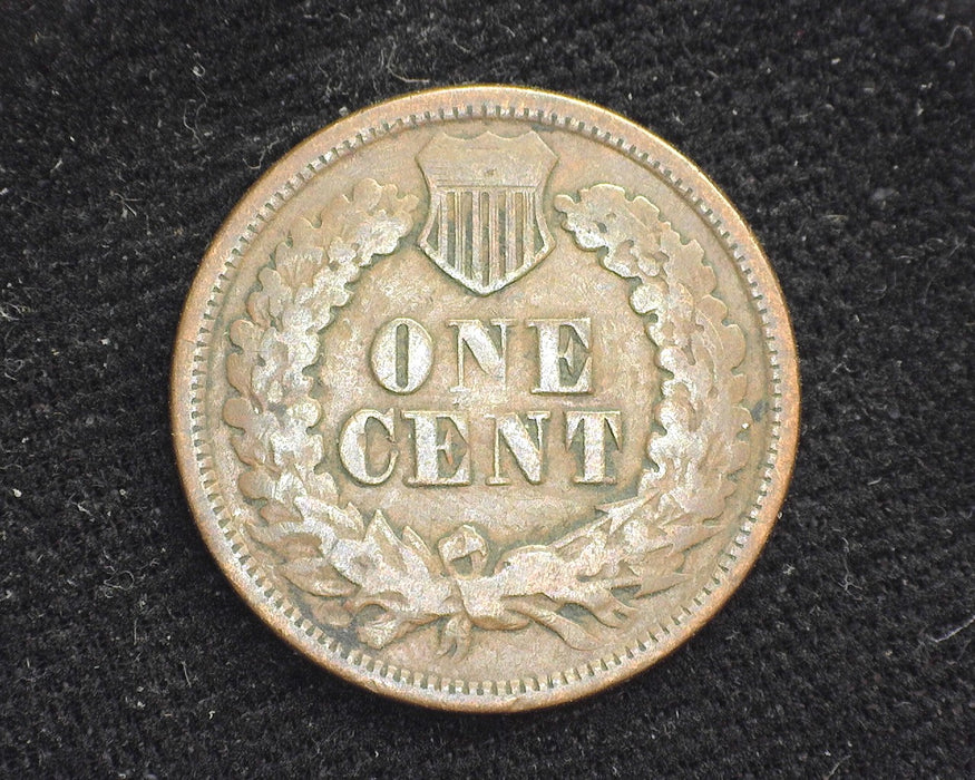 1877 Indian Head Penny/Cent VG- US Coin