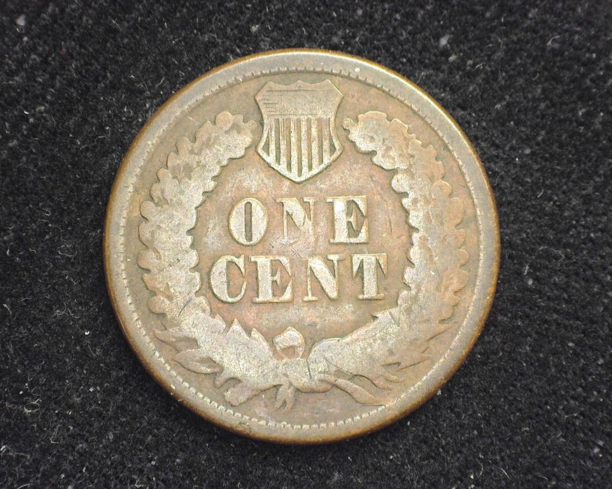 1877 Indian Head Penny/Cent AG/G - US Coin