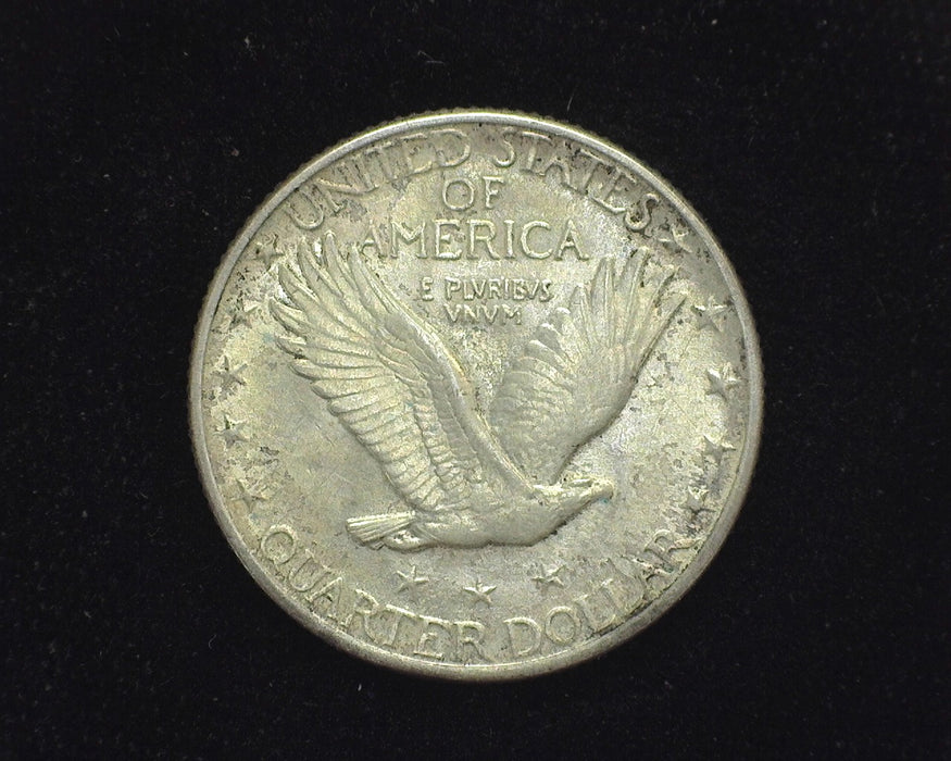 1917 D Type 2 Standing Liberty Quarter XF/AU - US Coin