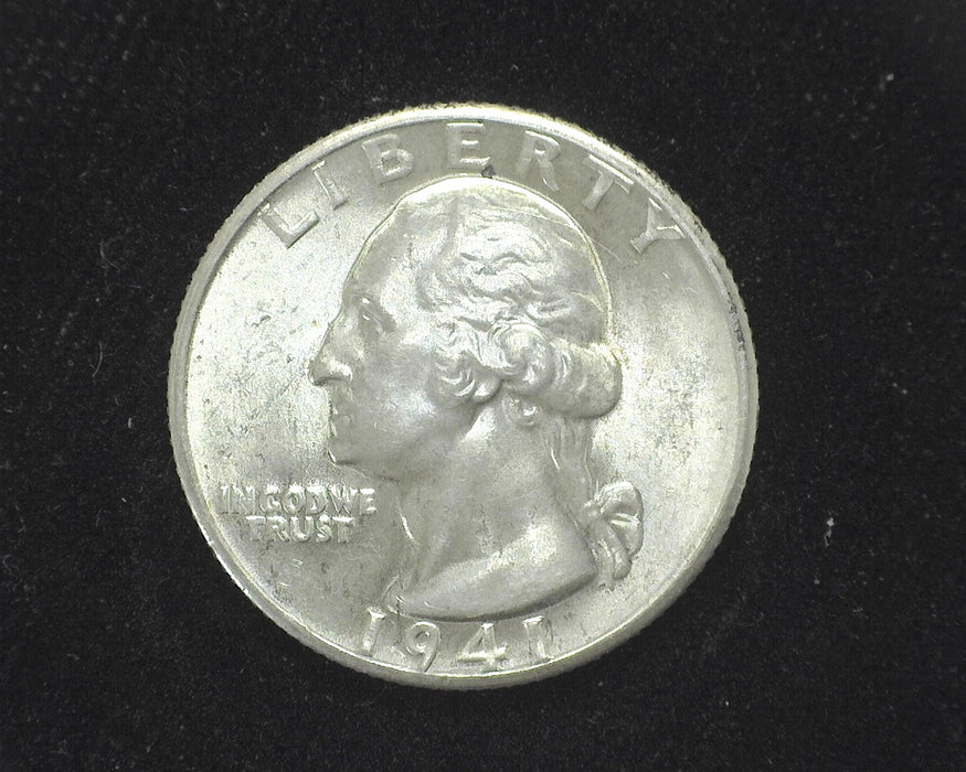 1941 D Washington Quarter BU - US Coin