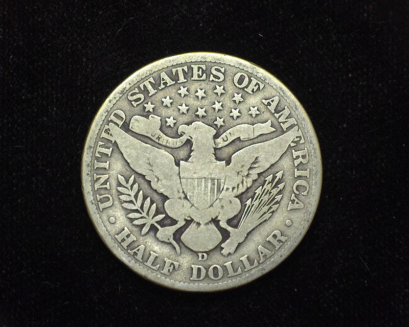 1912 D Barber Half Dollar G - US Coin