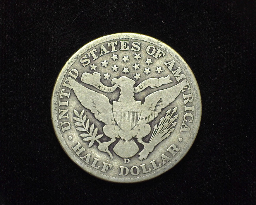 1912 D Barber Half Dollar G - US Coin