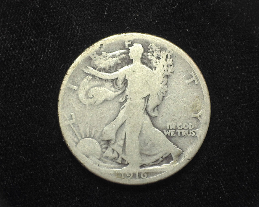 1916 Liberty Walking Half Dollar G - US Coin