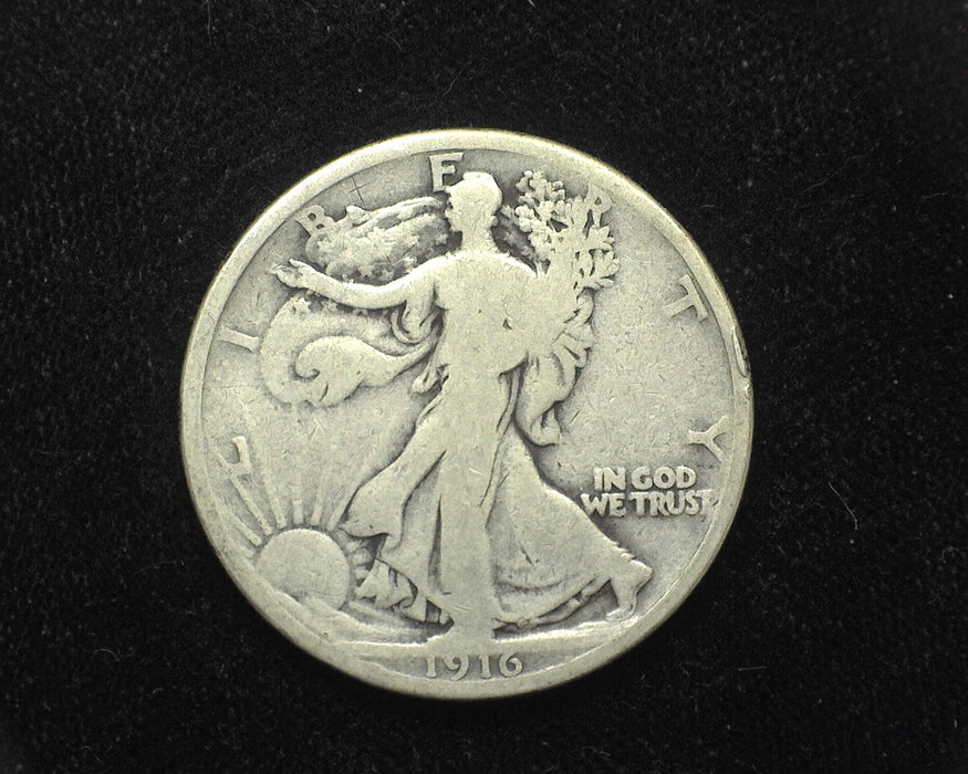 1916 Liberty Walking Half Dollar G - US Coin