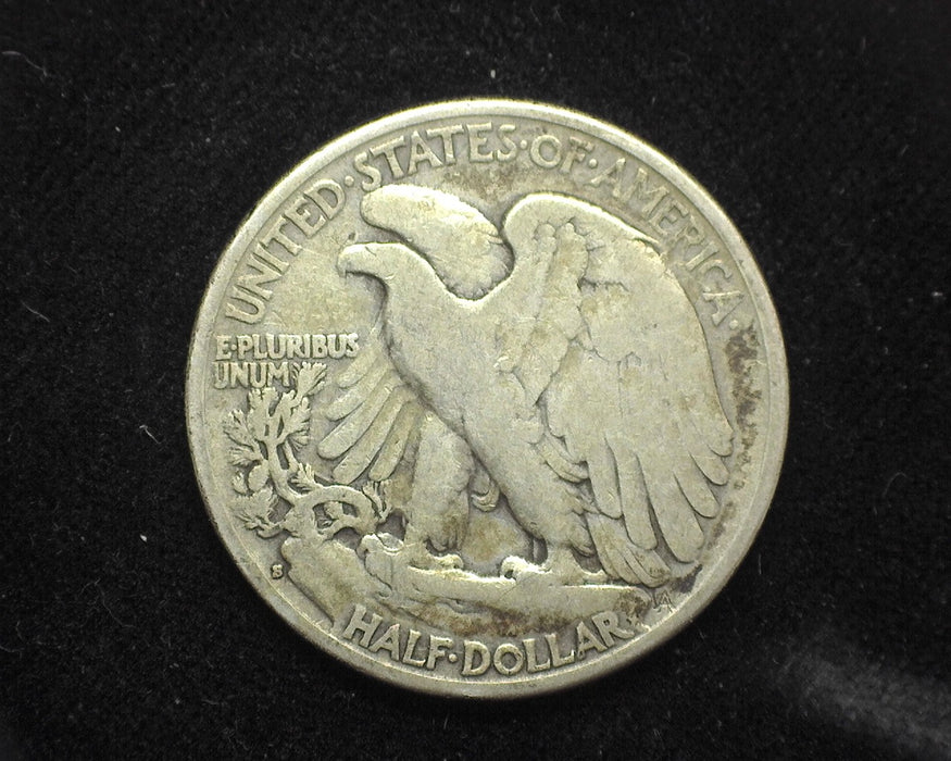 1927 S Liberty Walking Half Dollar F - US Coin