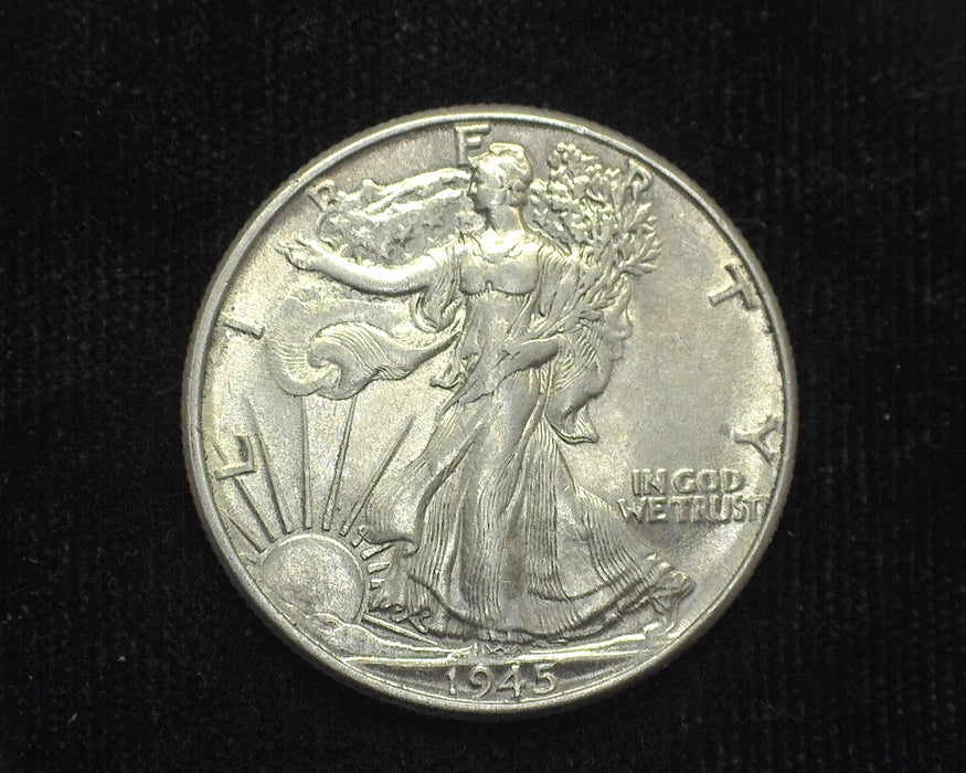 1945 Liberty Walking Half Dollar AU - US Coin