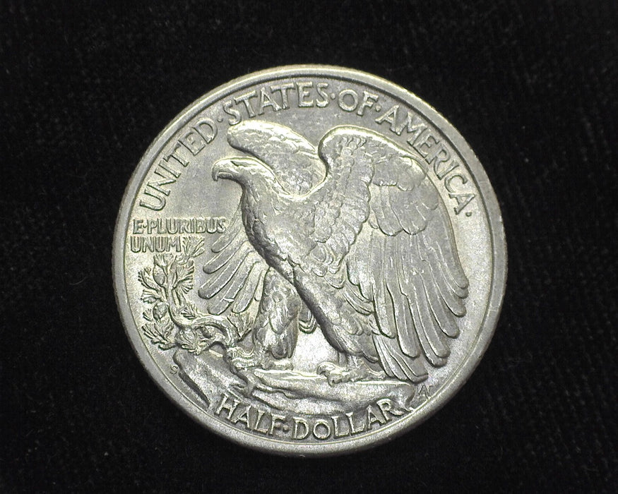 1945 S Liberty Walking Half Dollar AU Natural color - US Coin