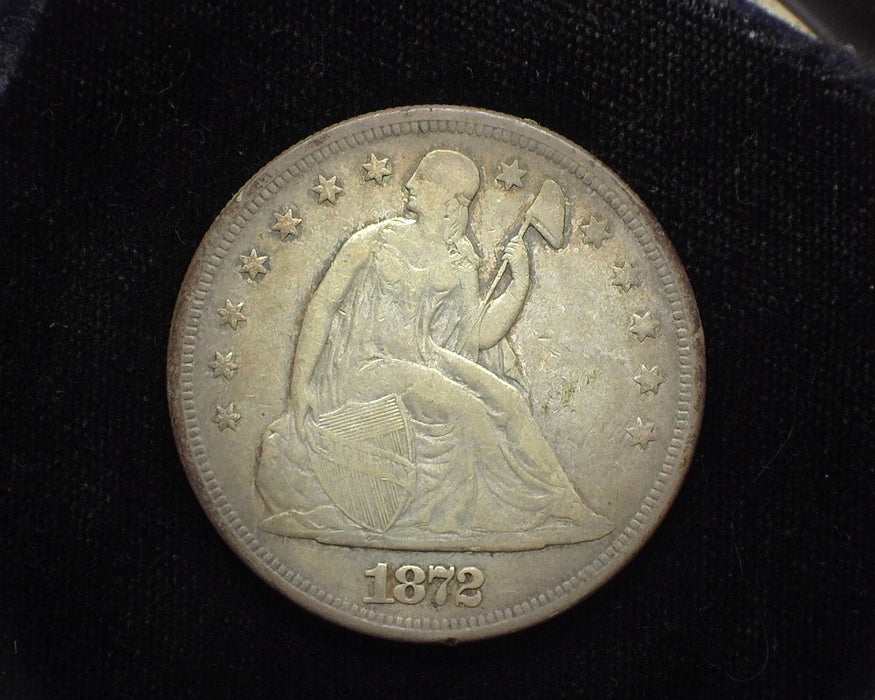 1872 Liberty Seated Dollar VF - US Coin