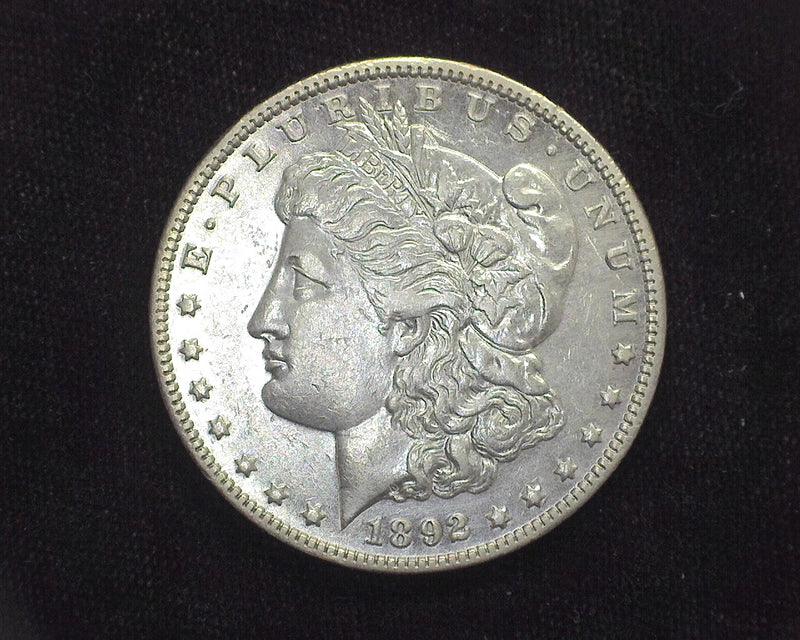 1892 O Morgan Dollar AU Rim hit - US Coin