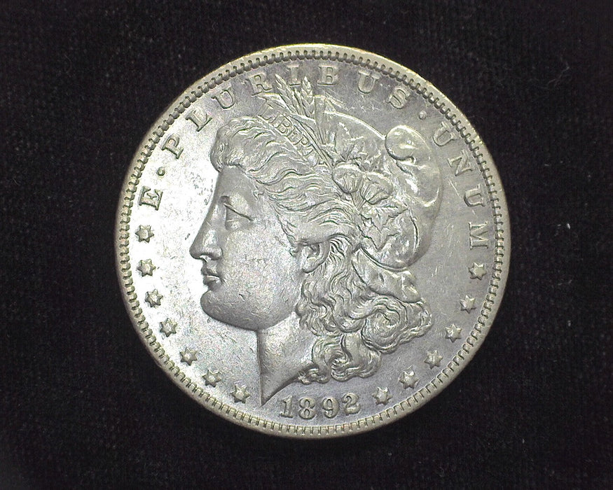 1892 O Morgan Dollar AU Rim hit - US Coin
