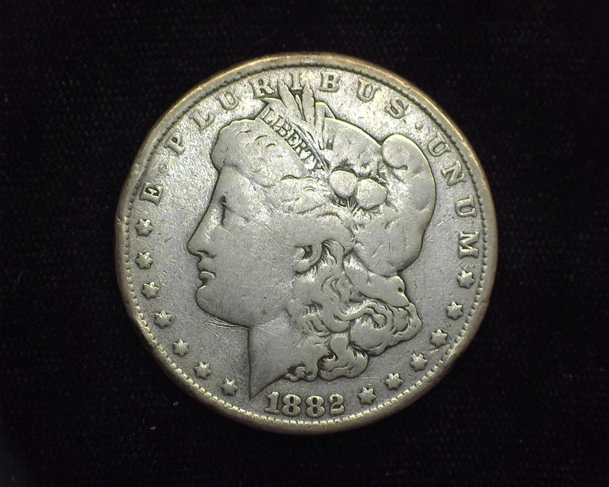 1882 CC Morgan Dollar G/VG Rim dings - US Coin