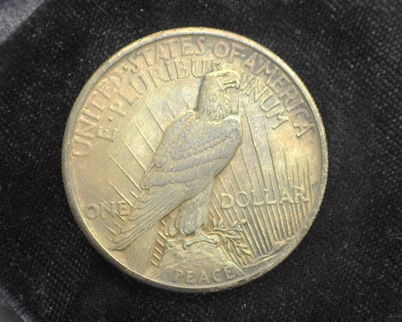 1921 Peace Dollar AU Very faint hairlines - US Coin