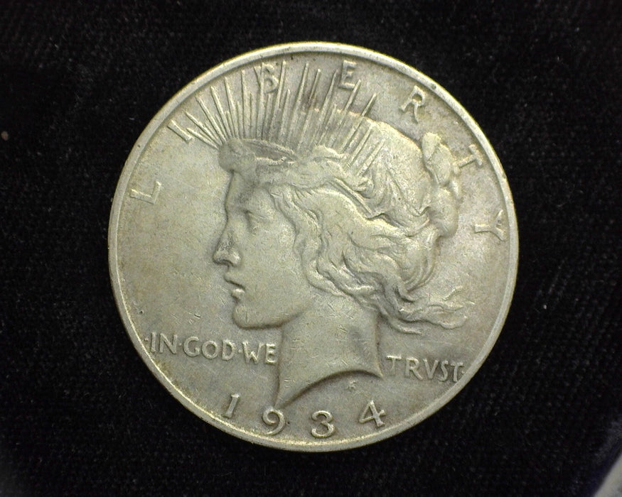 1934 D Peace Dollar XF - US Coin