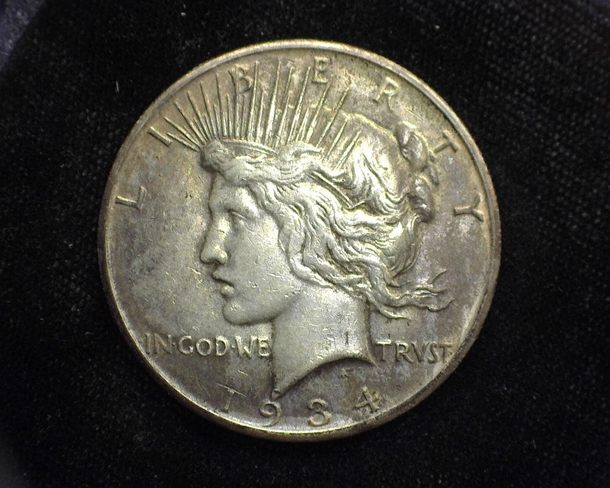 1934 S Peace Dollar AU - US Coin