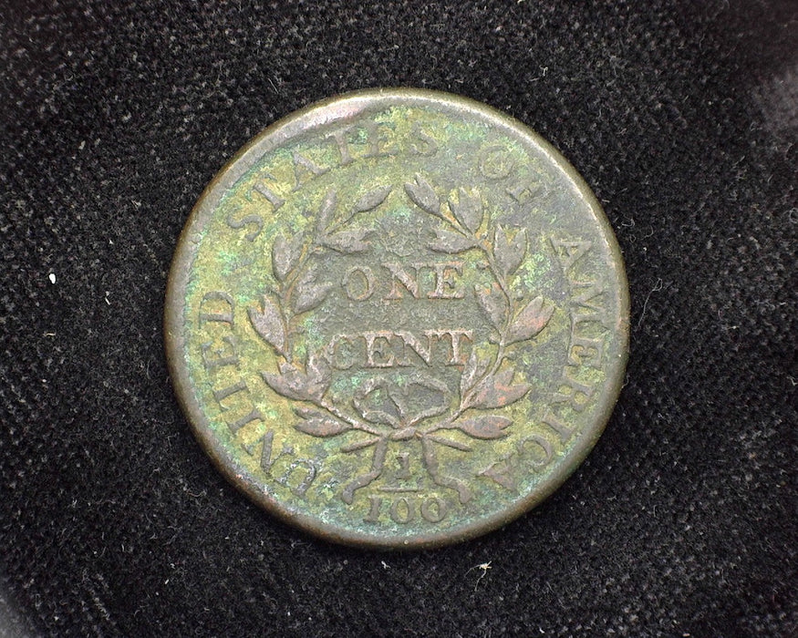 1807 Large Cent Draped Bust Cent VF Slightly bent - US Coin
