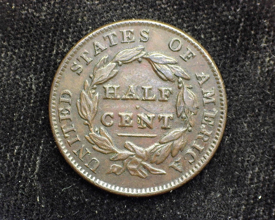 1835 Classic Head Half Cent XF - US Coin