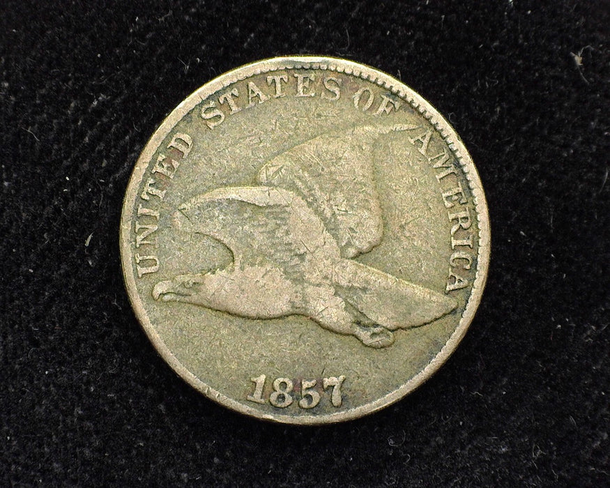 1857 Flying Eagle Penny/Cent F - US Coin