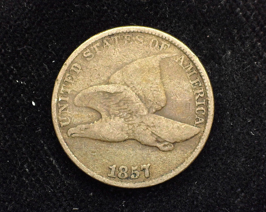 1857 Flying Eagle Penny/Cent VG - US Coin
