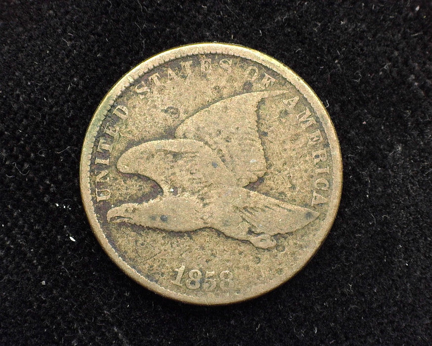 1858 Small letter Flying Eagle Penny/Cent Filler - US Coin