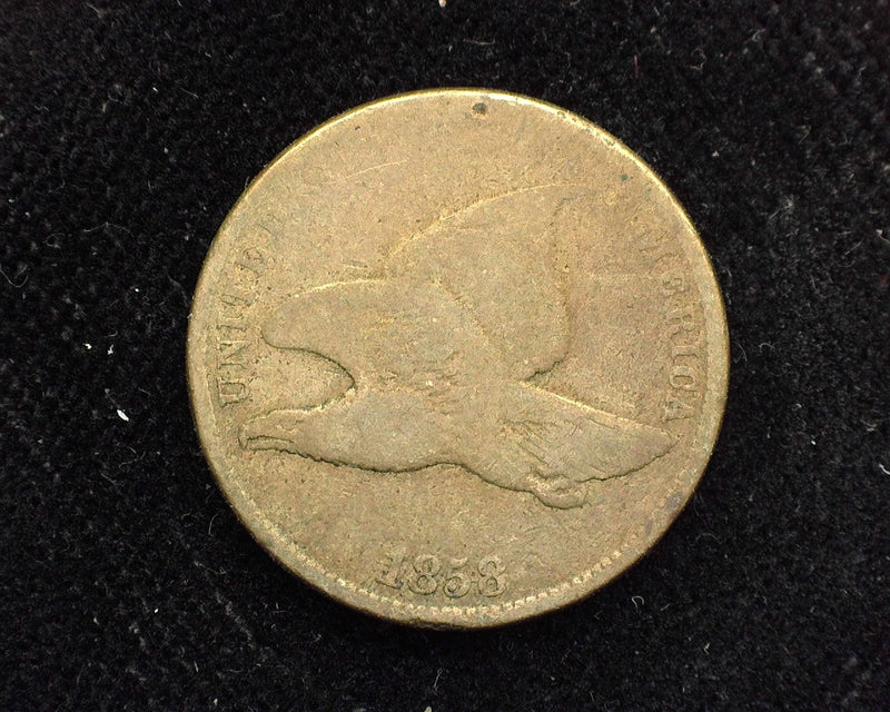 1858 Small letter Flying Eagle Penny/Cent G - US Coin