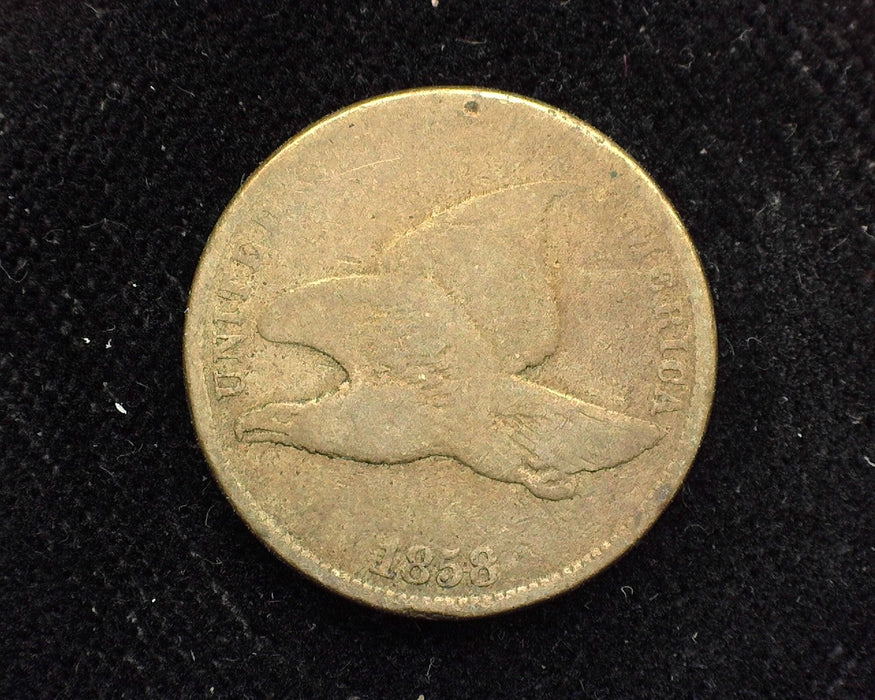 1858 Small letter Flying Eagle Penny/Cent G - US Coin