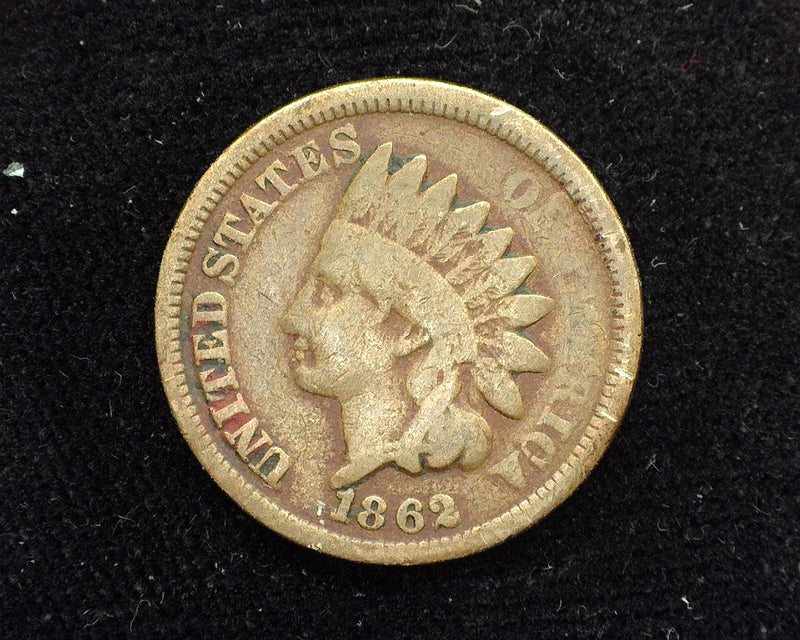 1862 Indian Head Penny/Cent G - US Coin