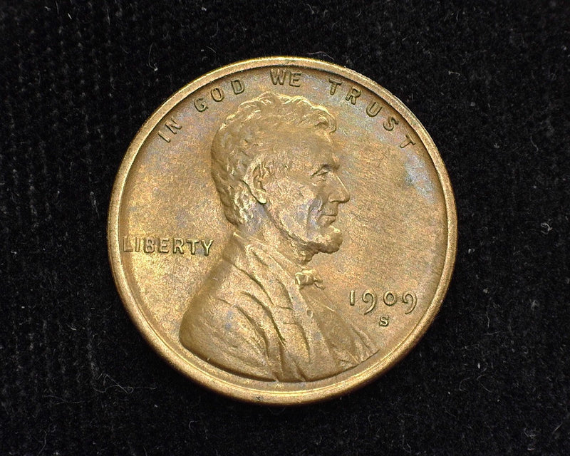 1909 S Lincoln Wheat Penny/Cent XF - US Coin