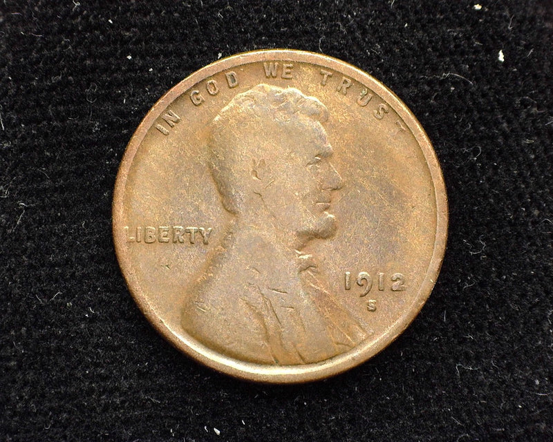 1912 S Lincoln Wheat Penny/Cent G/VG - US Coin