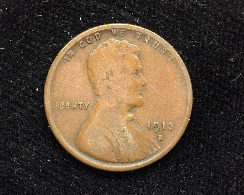 1913 S Lincoln Wheat Penny/Cent G - US Coin