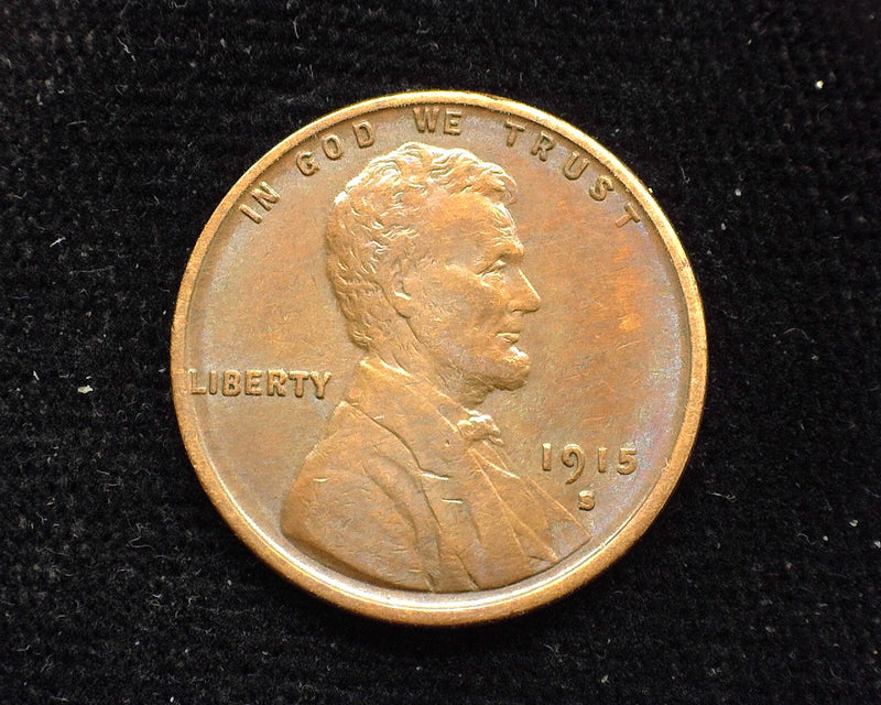 1915 S Lincoln Wheat Penny/Cent VF - US Coin