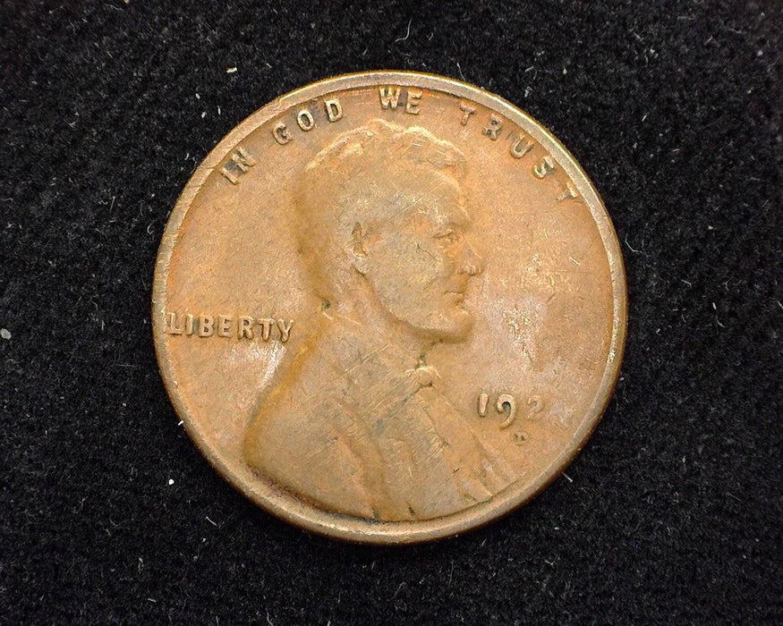 1924 D Lincoln Wheat Penny/Cent VG Scratches - US Coin