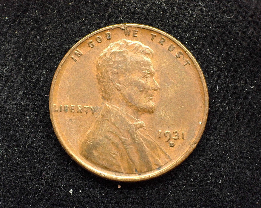 1931 D Lincoln Wheat Penny/Cent XF - US Coin