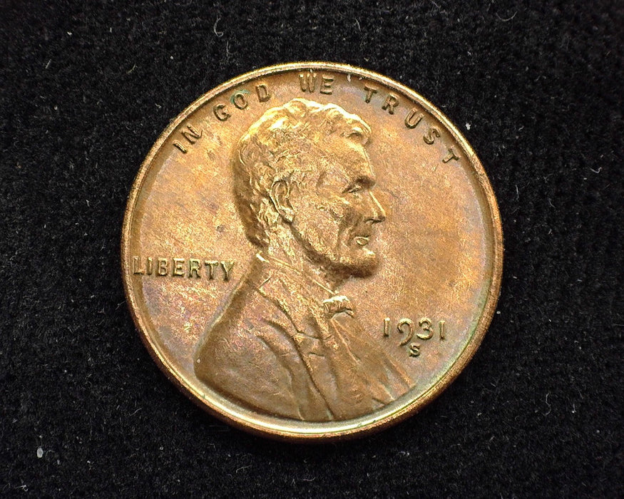 1931 S Lincoln Wheat Penny/Cent XF - US Coin