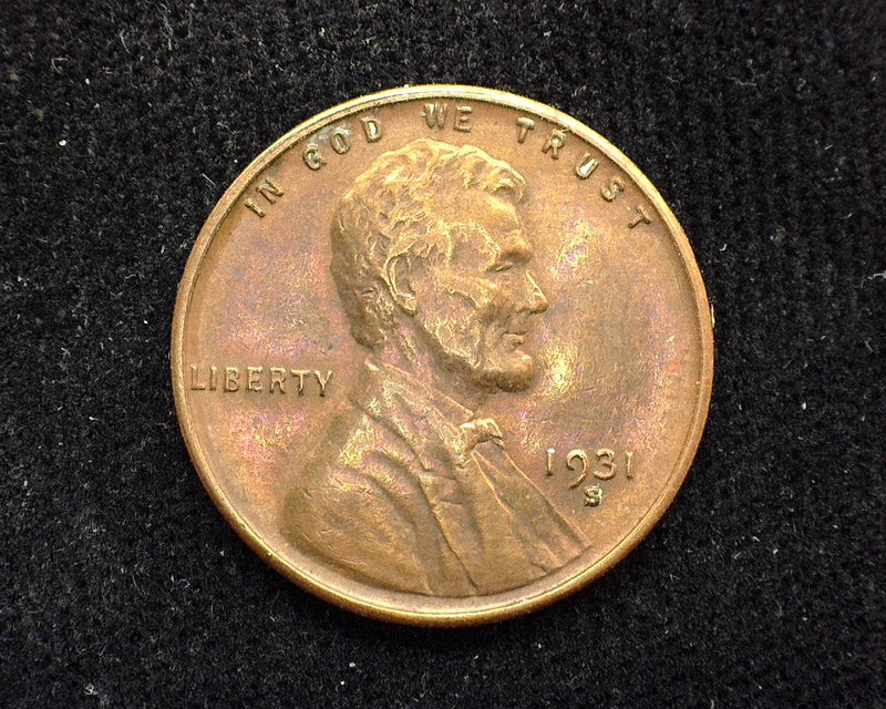 1931 S Lincoln Wheat Penny/Cent XF - US Coin
