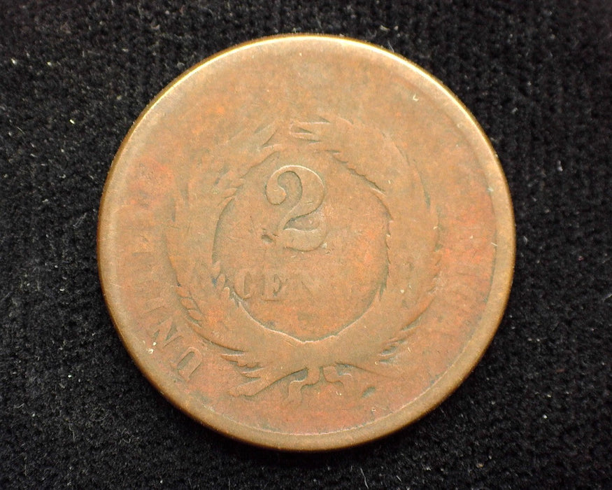 1867 Two Cent Piece G - US Coin