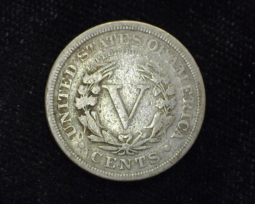 1891 Liberty Head Nickel VG/F - US Coin