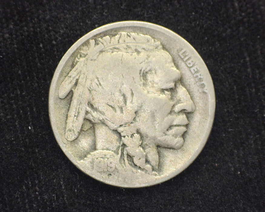 1919 D Buffalo Nickel G - US Coin