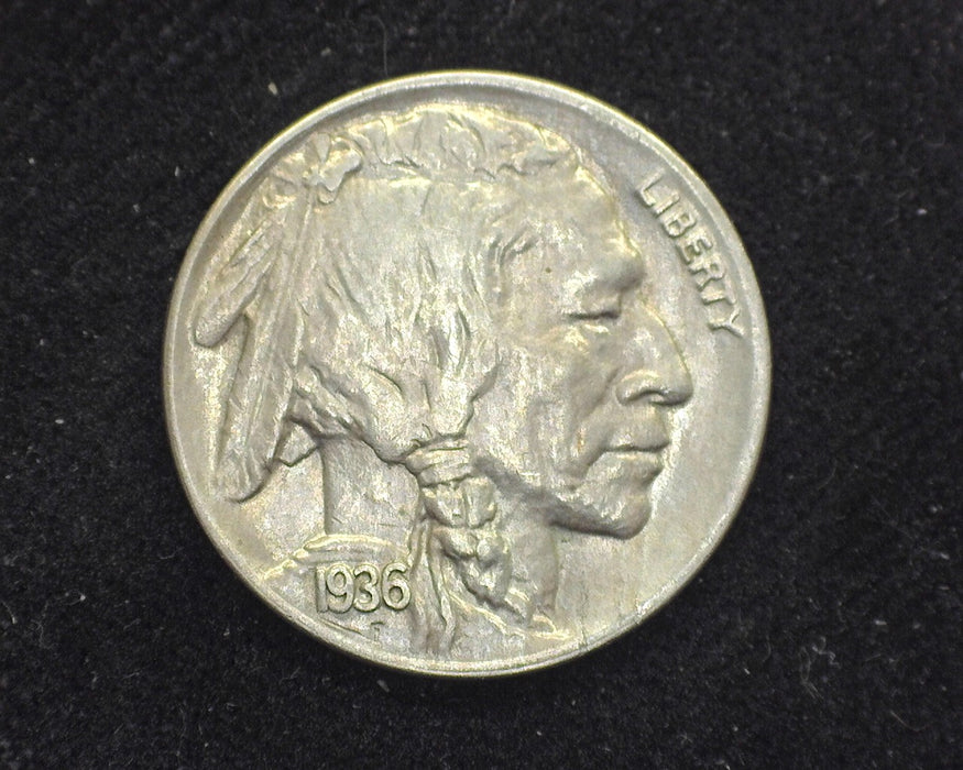 1936 D Buffalo Nickel AU - US Coin