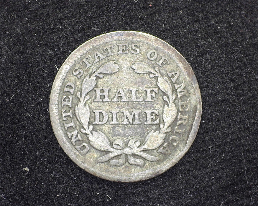 1850 Liberty Seated Half Dime VG - US Coin