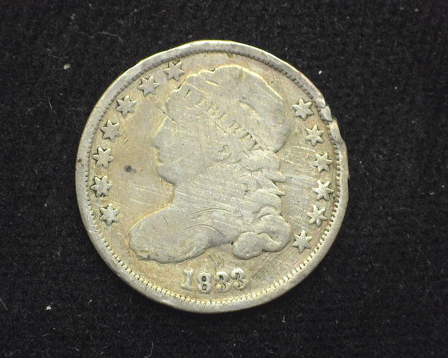 1833 Capped Bust Dime Filler - US Coin