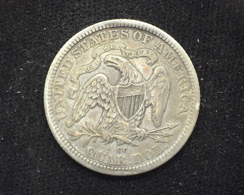 1877 CC Liberty Seated Quarter VF/XF - US Coin