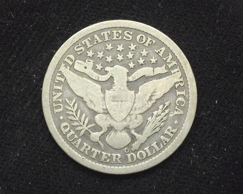 1893 O Barber Quarter G - US Coin